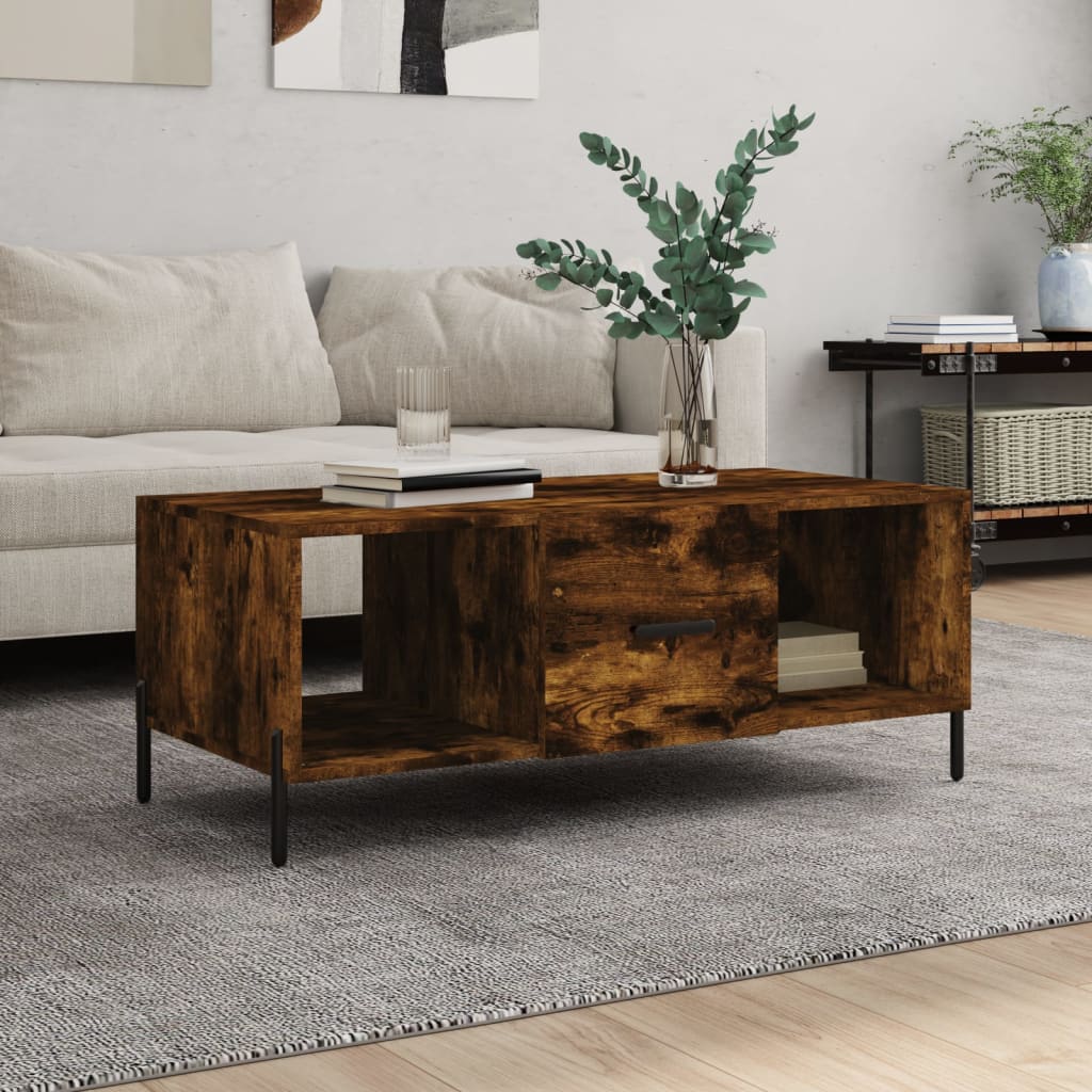 Salontafel 102X50X40 Cm Bewerkt Hout