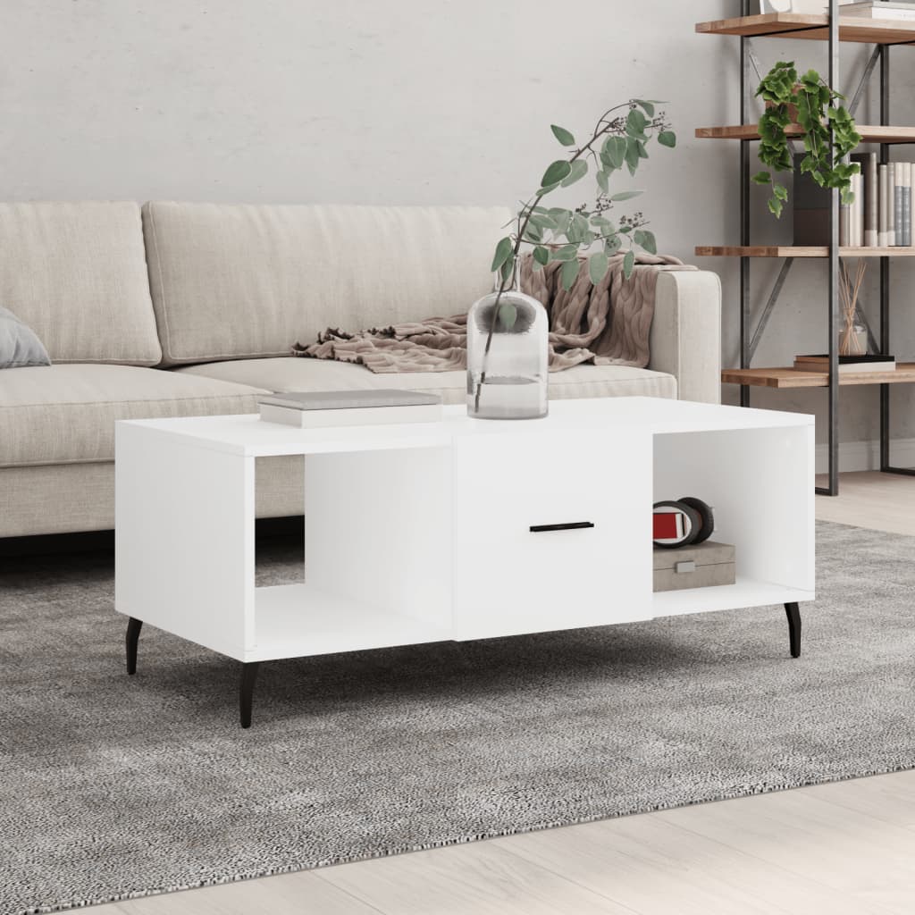 Salontafel 102X50X40 Cm Bewerkt Hout