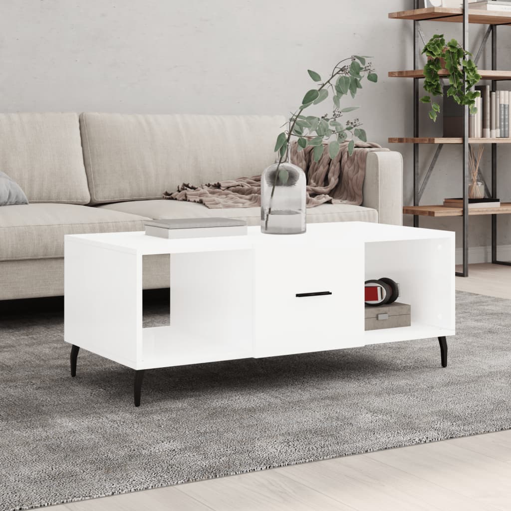 Salontafel 102X50X40 Cm Bewerkt Hout