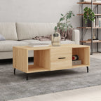 Salontafel 102X50X40 Cm Bewerkt Hout