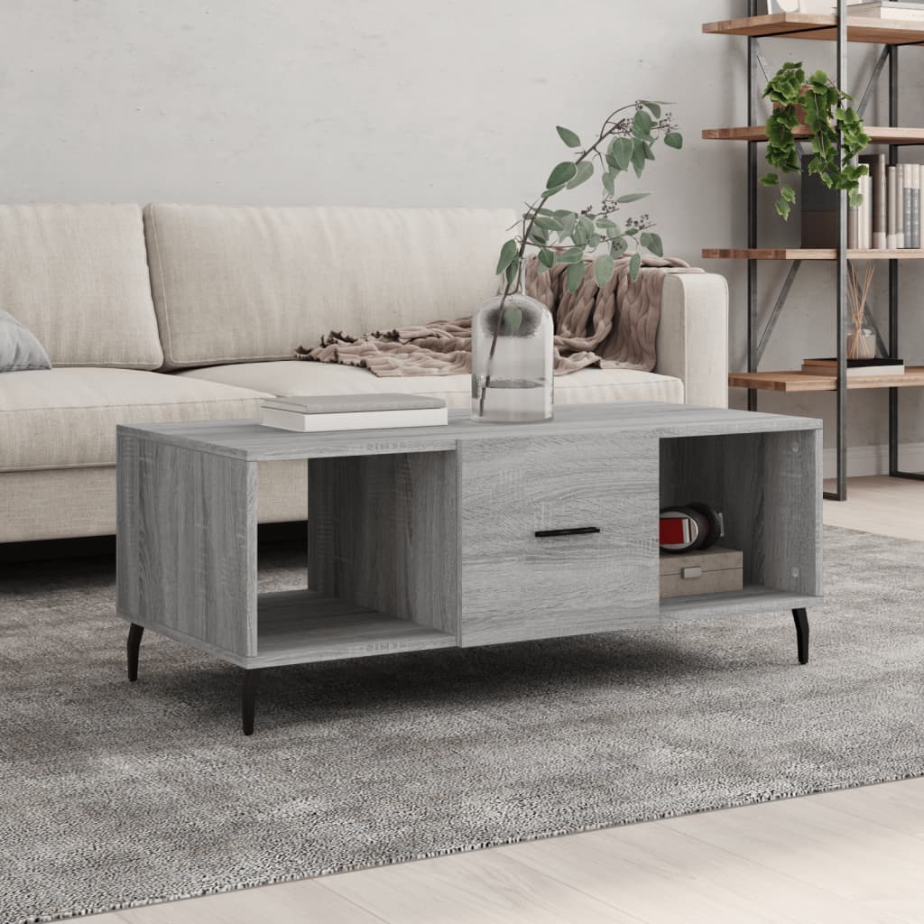 Salontafel 102X50X40 Cm Bewerkt Hout