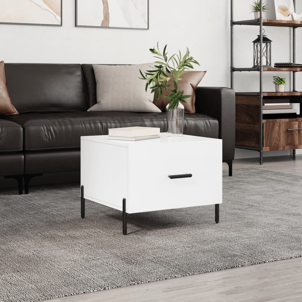 Salontafel 50X50X40 Cm Bewerkt Hout