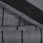 Dekbedovertrekset 155X220 Cm Katoen Donkergrijs