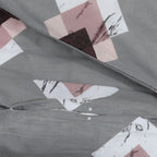 Dekbedovertrekset 260X220 Cm Katoen Grijs Multikleur