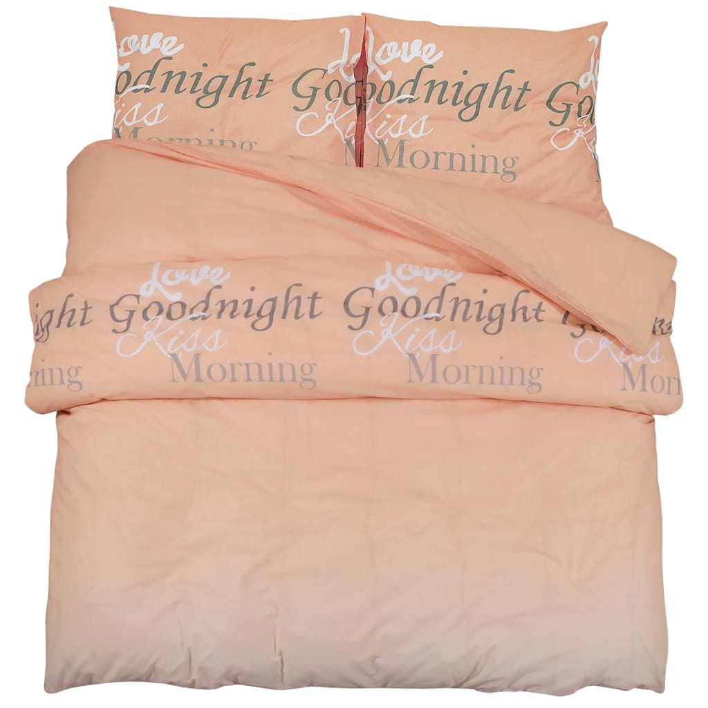 Dekbedovertrekset 200X200 Cm Katoen Roze