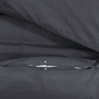 Dekbedovertrekset 220X240 Cm Katoen Zwart En Wit