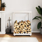 Houtblokhouder Met Wielen 76,5X40X108 Cm Grenenhout