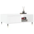 Salontafel 90X60X35 Cm Bewerkt Hout