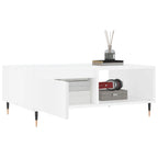 Salontafel 90X60X35 Cm Bewerkt Hout
