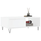 Salontafel 90X60X35 Cm Bewerkt Hout