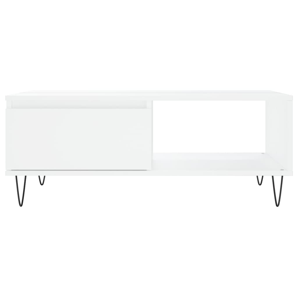 Salontafel 90X60X35 Cm Bewerkt Hout