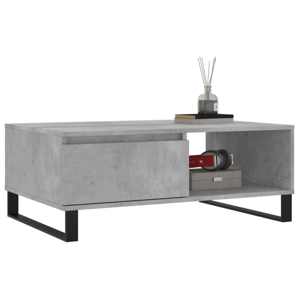 Salontafel 90X60X35 Cm Bewerkt Hout