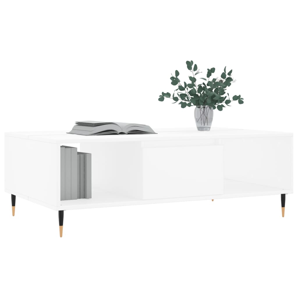 Salontafel 104X60X35 Cm Bewerkt Hout