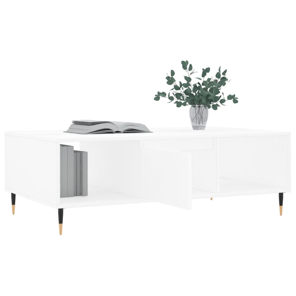 Salontafel 104X60X35 Cm Bewerkt Hout