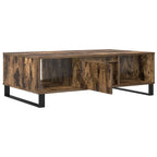 Salontafel 104X60X35 Cm Bewerkt Hout Kleurig