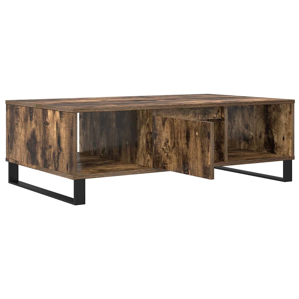 Salontafel 104X60X35 Cm Bewerkt Hout Kleurig