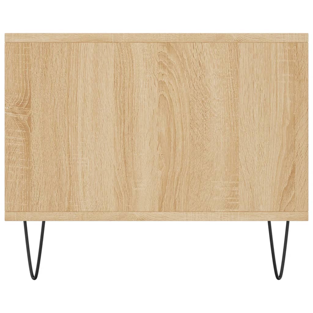 Salontafel 90X50X40 Cm Bewerkt Hout Kleurig