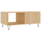 Salontafel 90X50X40 Cm Bewerkt Hout Kleurig