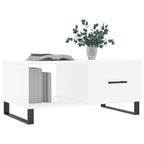 Salontafel 90X50X40 Cm Bewerkt Hout