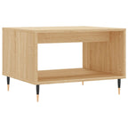 Salontafel 60X50X40 Cm Bewerkt Hout Kleurig