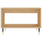 Salontafel 60X50X40 Cm Bewerkt Hout Kleurig