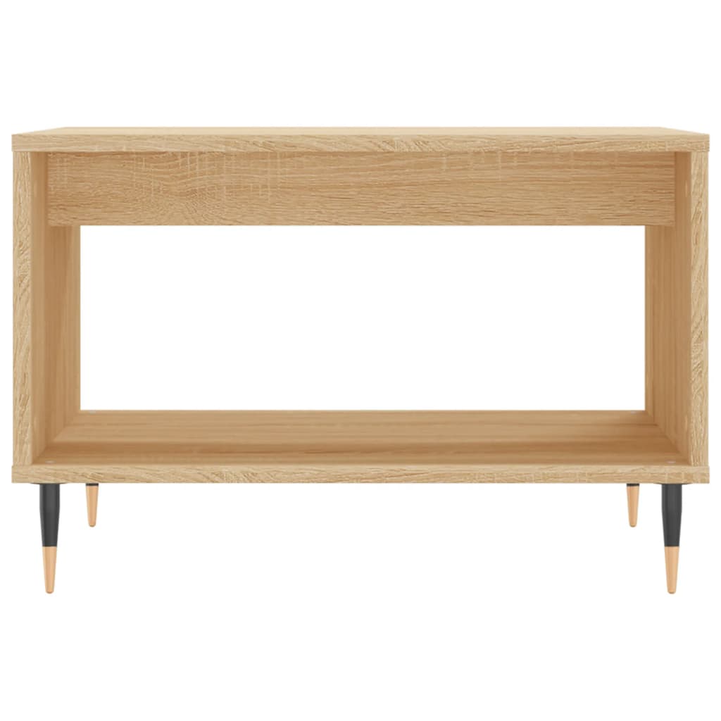 Salontafel 60X50X40 Cm Bewerkt Hout Kleurig
