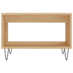 Salontafel 60X50X40 Cm Bewerkt Hout Kleurig