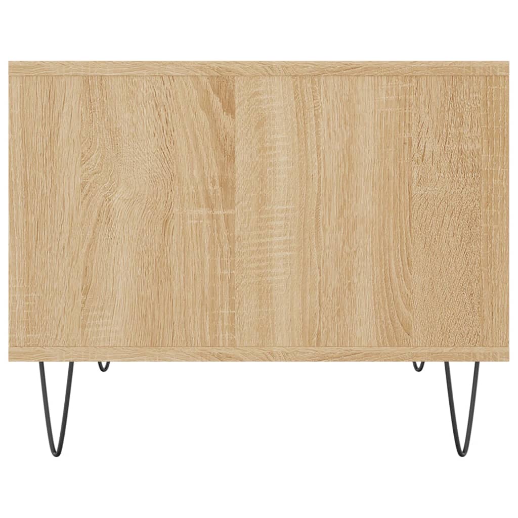 Salontafel 60X50X40 Cm Bewerkt Hout Kleurig