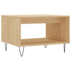Salontafel 60X50X40 Cm Bewerkt Hout Kleurig