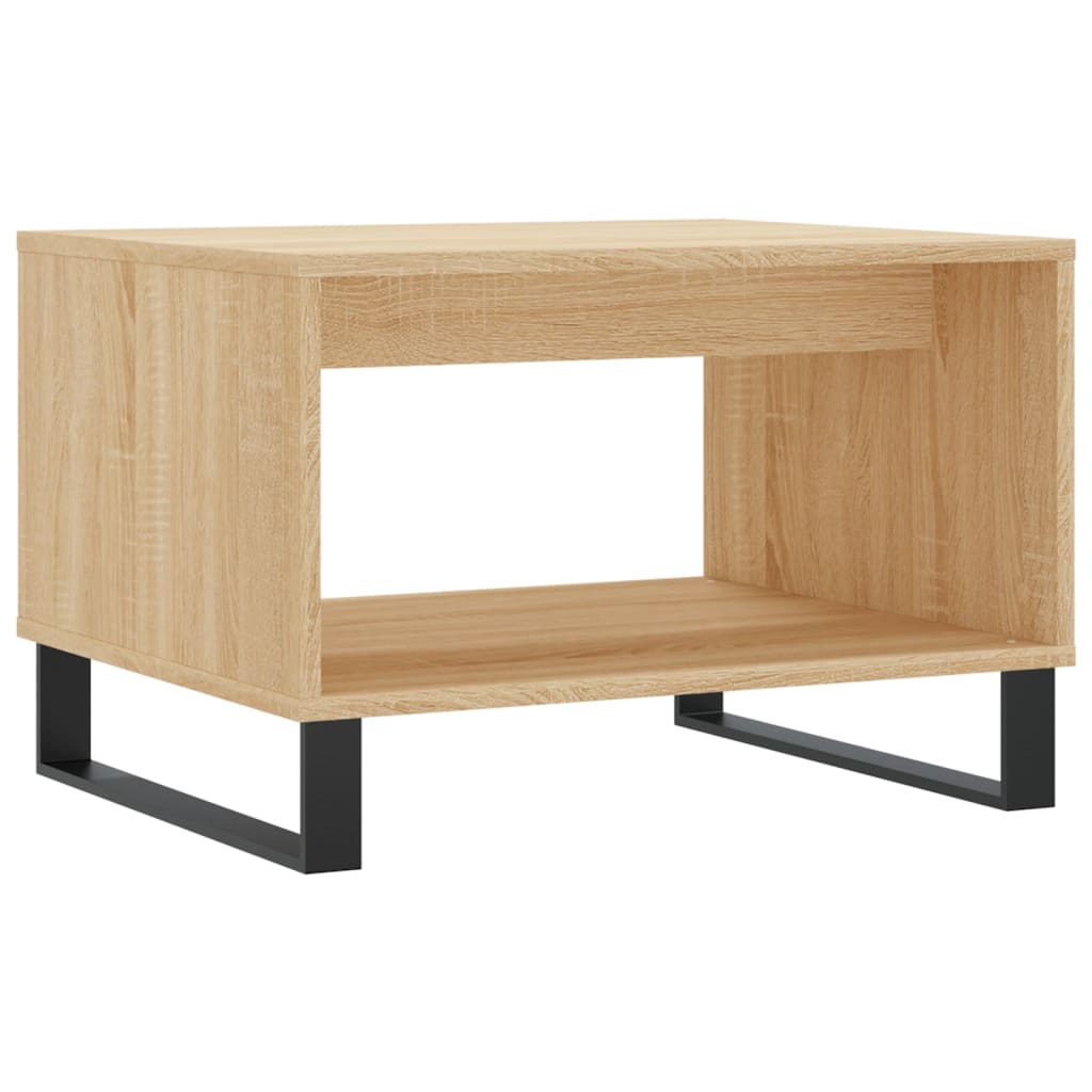 Salontafel 60X50X40 Cm Bewerkt Hout Kleurig