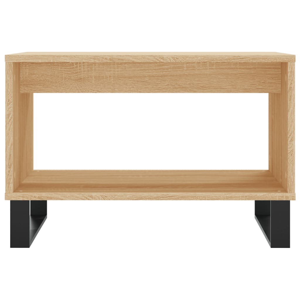 Salontafel 60X50X40 Cm Bewerkt Hout Kleurig