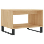 Salontafel 60X50X40 Cm Bewerkt Hout Kleurig