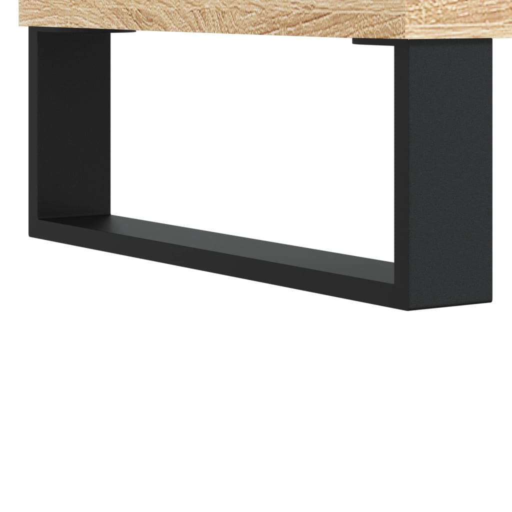 Salontafel 60X50X40 Cm Bewerkt Hout Kleurig