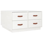 Salontafel 80X80X45 Cm Massief Grenenhout