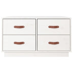 Salontafel 80X80X45 Cm Massief Grenenhout