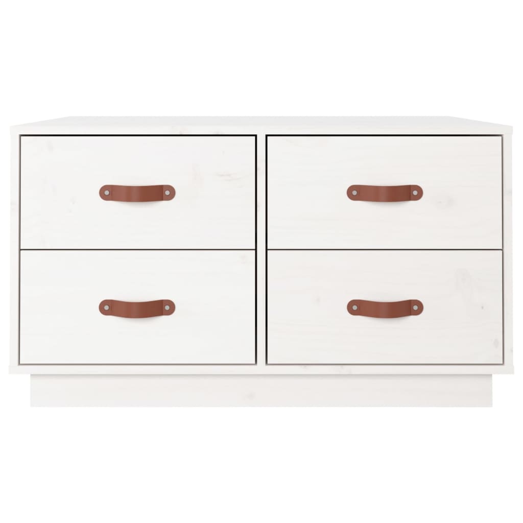 Salontafel 80X80X45 Cm Massief Grenenhout
