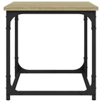 Salontafel 40X40X40 Cm Bewerkt Hout Kleurig