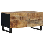 Salontafel 80X50X40 Cm Massief Mangohout En Bewerkt Hout
