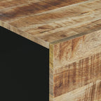Salontafel 80X50X40 Cm Massief Mangohout En Bewerkt Hout