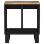 Bijzettafel 40X31X46 Cm Massief Mangohout En Bewerkt Hout