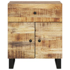 Nachtkastjes 50X33X60 Cm Massief Mangohout En Bewerkt Hout