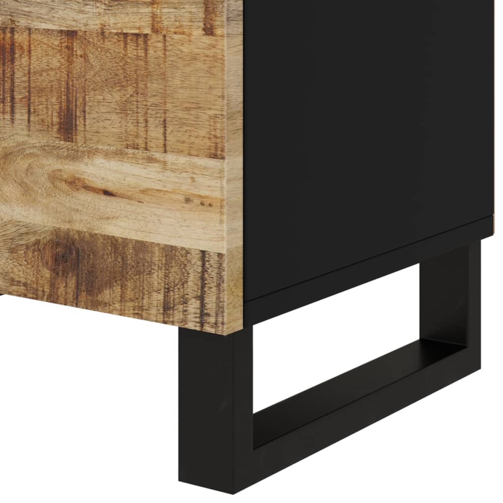 Nachtkastjes 50X33X60 Cm Massief Mangohout En Bewerkt Hout