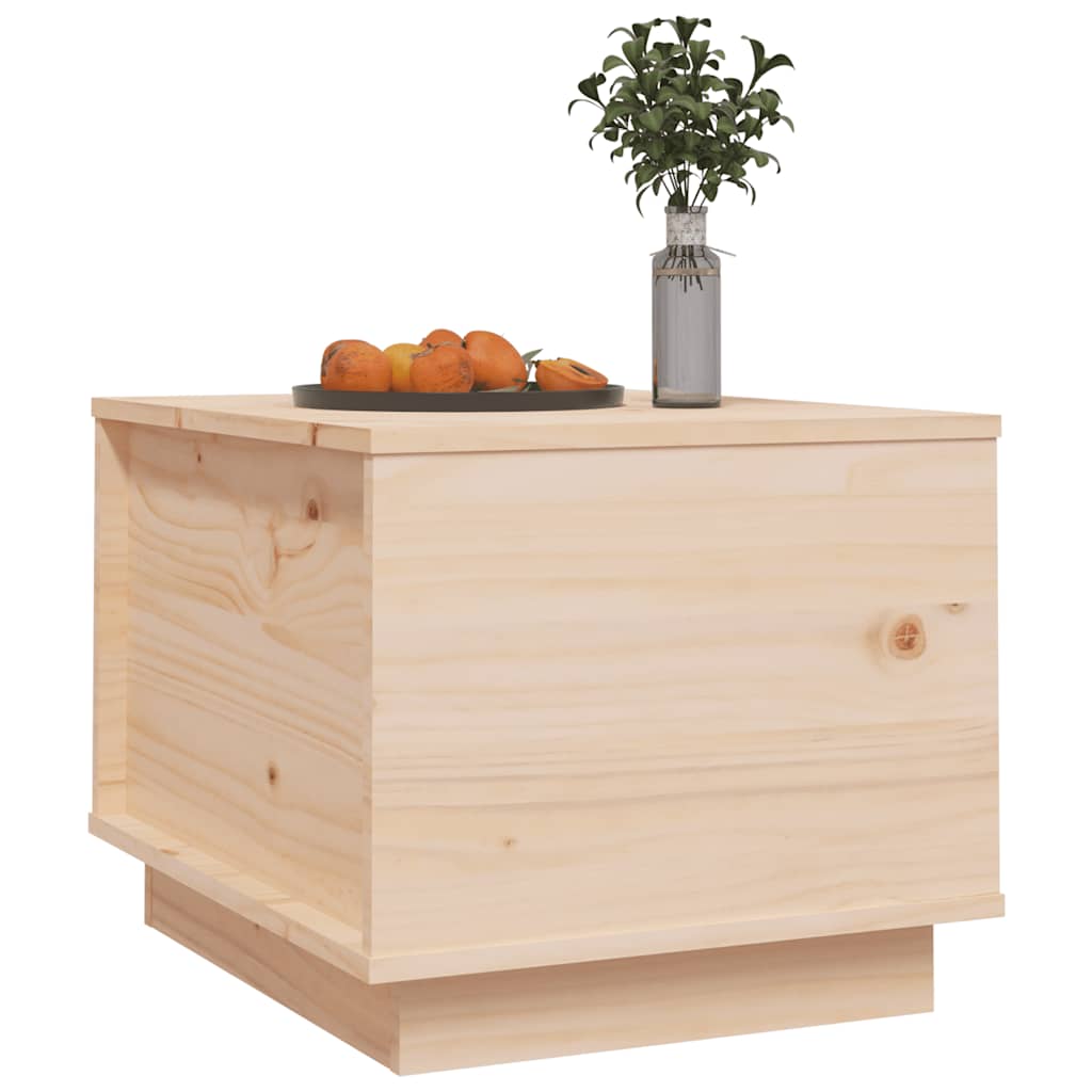 Salontafel 40X50X35 Cm Massief Grenenhout
