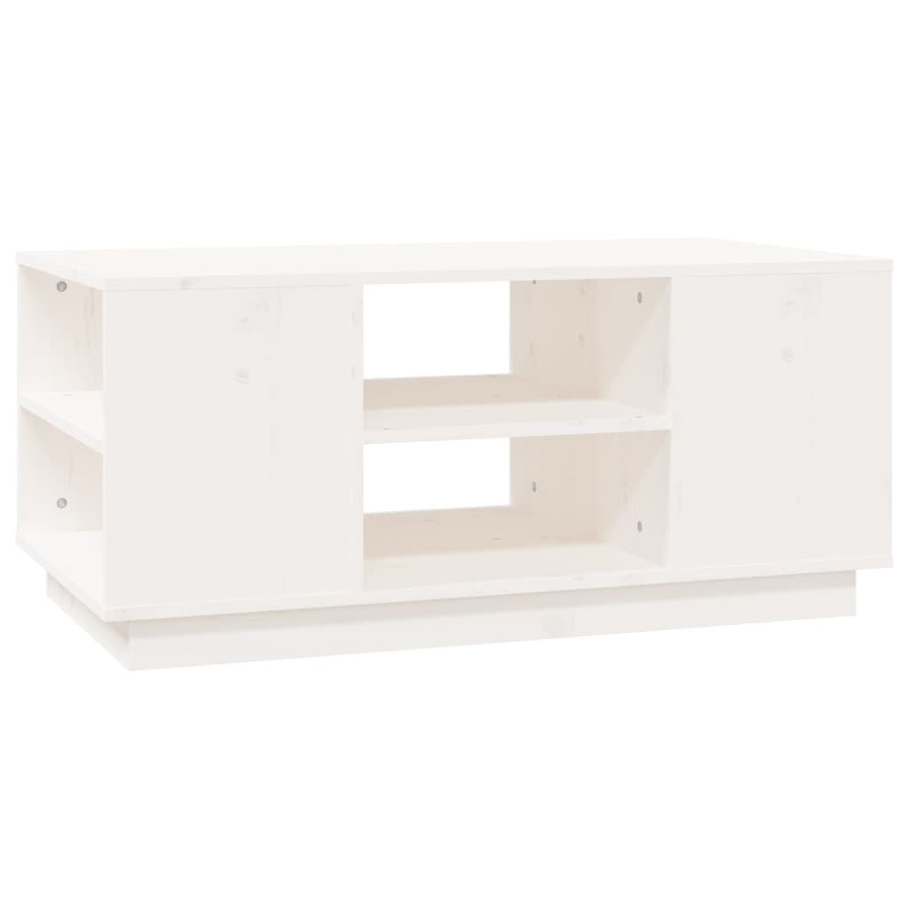 Salontafel 90X49X40,5 Cm Massief Grenenhout