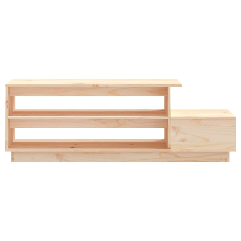 Salontafel 120X50X40,5 Cm Massief Grenenhout
