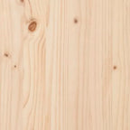 Salontafel 120X50X40,5 Cm Massief Grenenhout