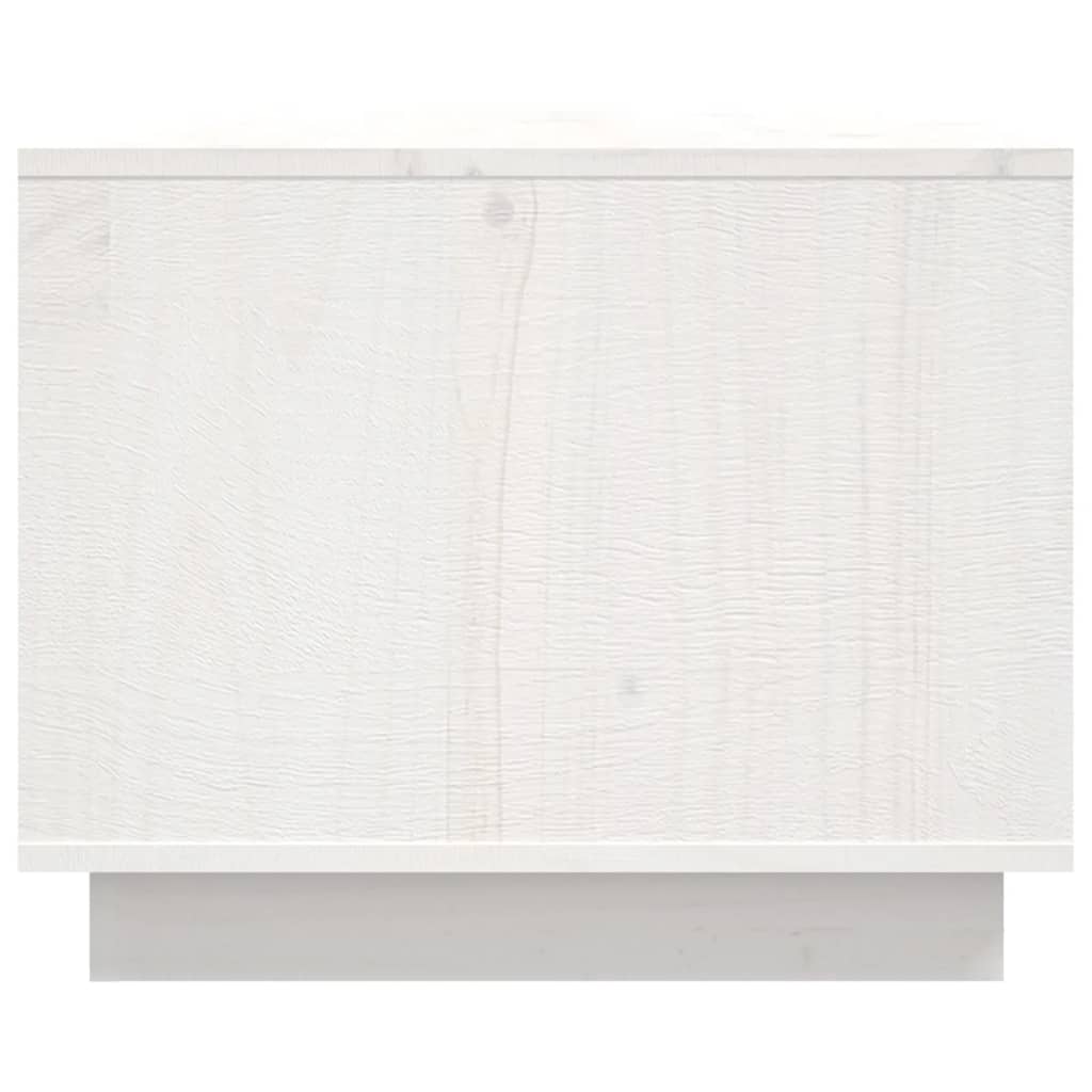 Salontafel 80X50X40 Cm Massief Grenenhout