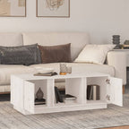 Salontafel 110X50X40 Cm Massief Grenenhout