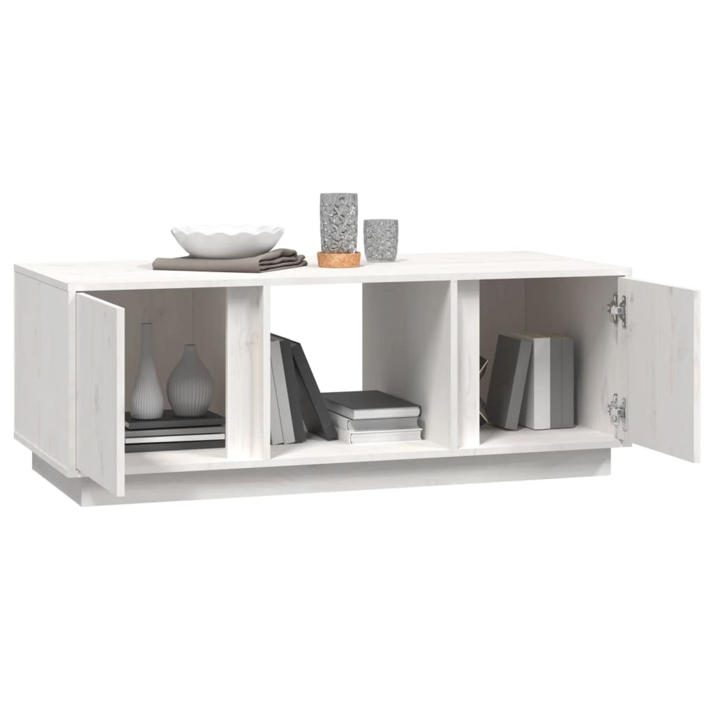 Salontafel 110X50X40 Cm Massief Grenenhout