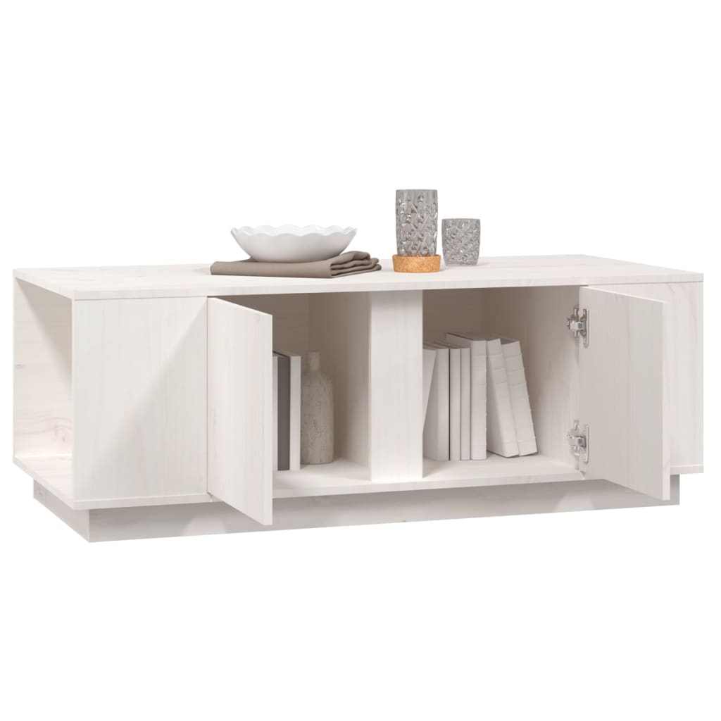 Salontafel 110X50X40 Cm Massief Grenenhout